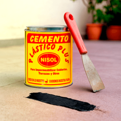 CEMENTO PLÁSTICO PLUS NISOL - IMPERMEABILIZANTE ASFALTICO