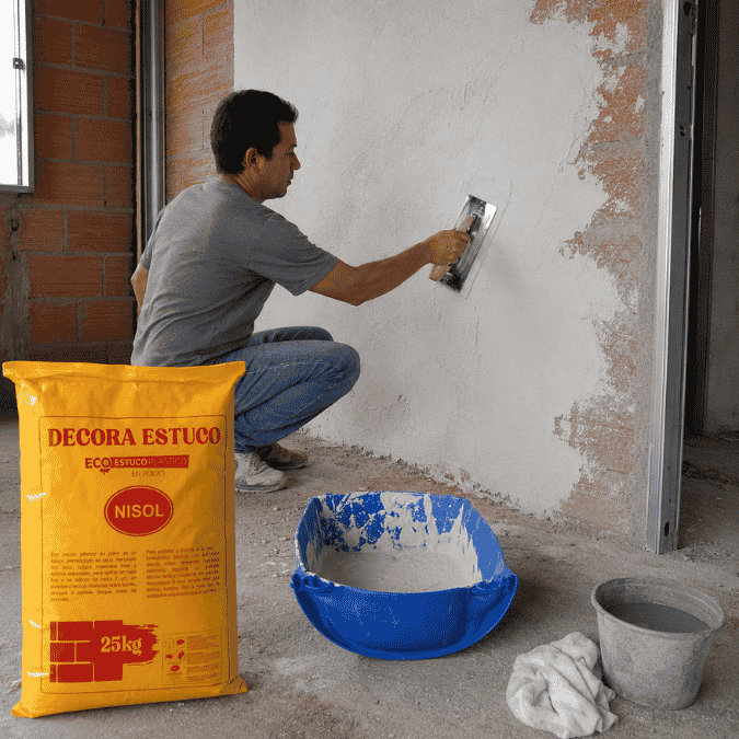 DECORA ESTUCO-ECO ESTUCO PLASTICO EN POLVO Nisol